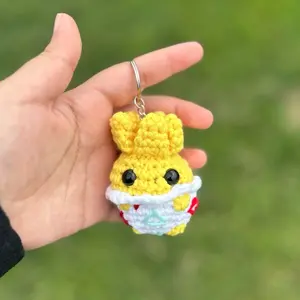hand crocheted hatching egg