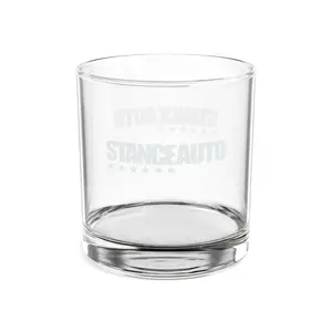 Stance Auto Engraved Whiskey Glass  10.5oz