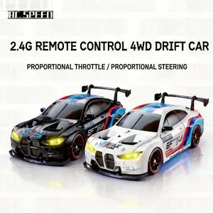 RC Speed 4WD RC Drift Car with Dual Batteries, 2.4G Remote, Dual Tires, Proportional Throttle, for Kids Teens & RC Enthusiasts tiktokshopspringglowup Fast Rc Car Rc Model Car