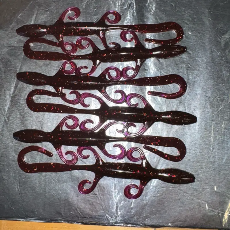 Mystery Melt 3 Dark Magic Fishing Lures