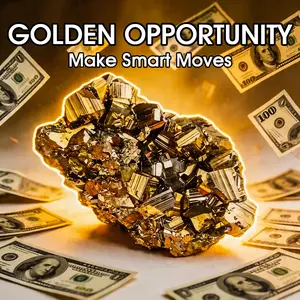 MIRGREE Pyrite Crystal Wealth Kit - Raw Pyrite Cluster for Money & Abundance,Perfect Feng Shui Gift for Entrepreneurs
