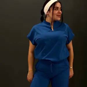 Royal Blue Top & Pants Scrub