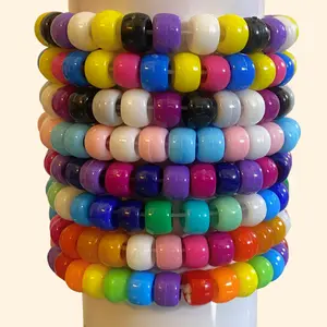 LGBTQ+ Pride Flag Kandi Bead Bracelets | MossAndMothsCrafts