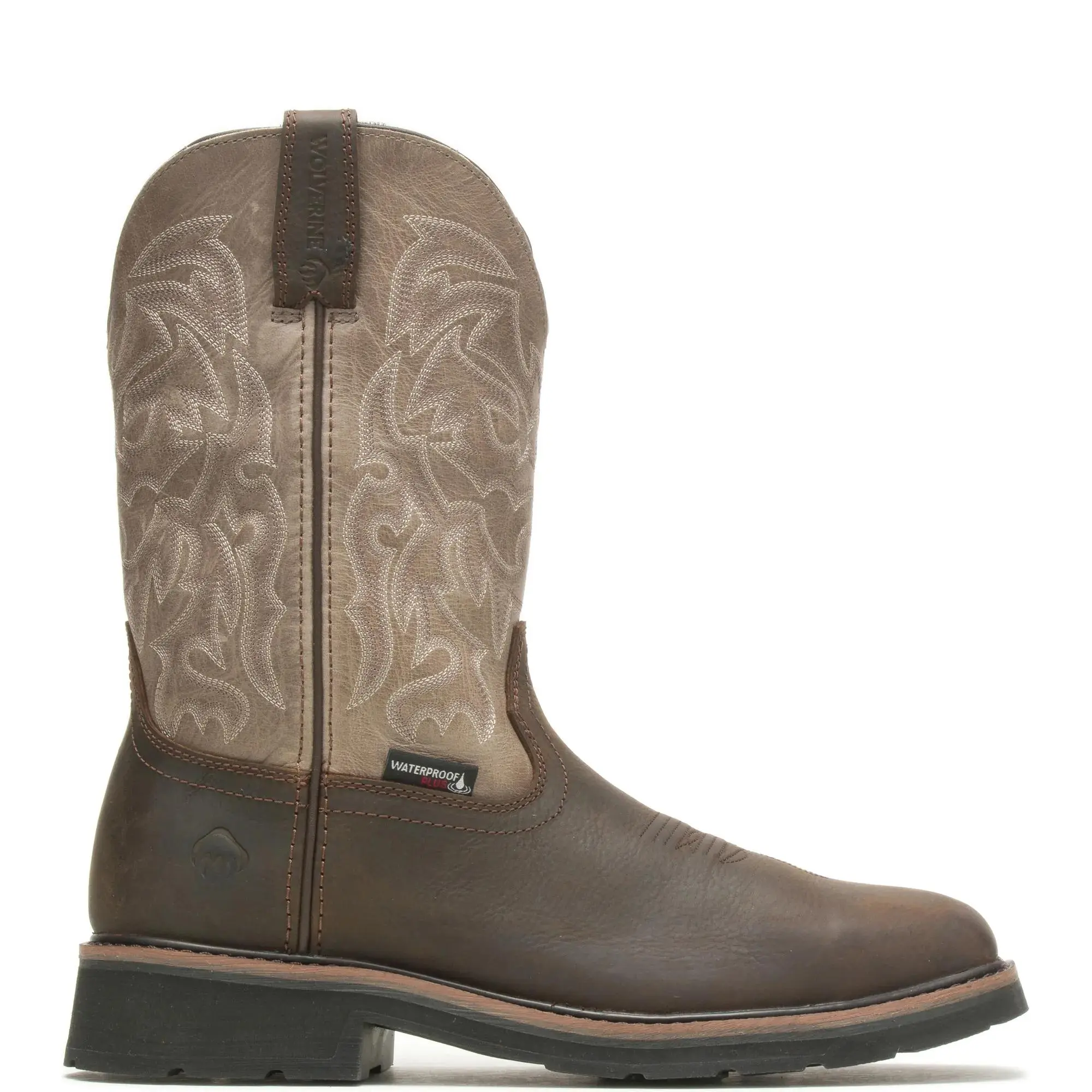 Wolverine Men's Rancher Waterproof Steel-Toe Work Wellington
