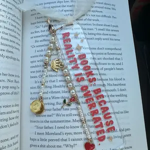 Personalized Acrylic Bookmark Charm