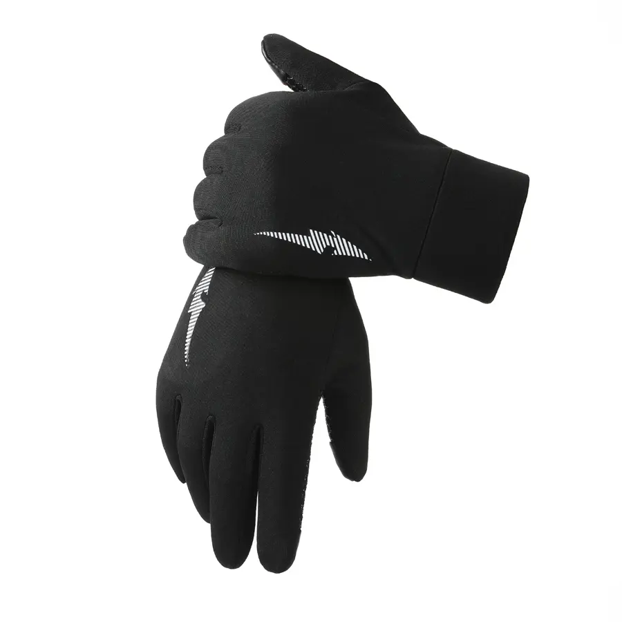 Unisex Sports Gloves with Sensitive Touch Fingertips for Hassle-Free Touchscreen Operation Without Removal