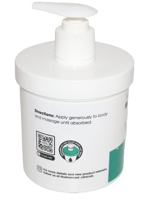 Advanced Clinicals Retinol + Niacinamide Firming Body Cream – 15 oz – New Moisturizers Skin Repair