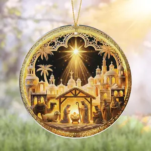 Easter Ornaments, Easter Basket Stuffers, Nativity Scene Ornament, Christian  Decor, Easter Religious Decor, Religious Gifts, Faith Inspired Easter Decoration, Meaningful Inspirational