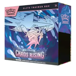 Chaos Rising ETB Non-Sports Trading Card Box - Shipped as Sealed Unit or Ripped During Live Session