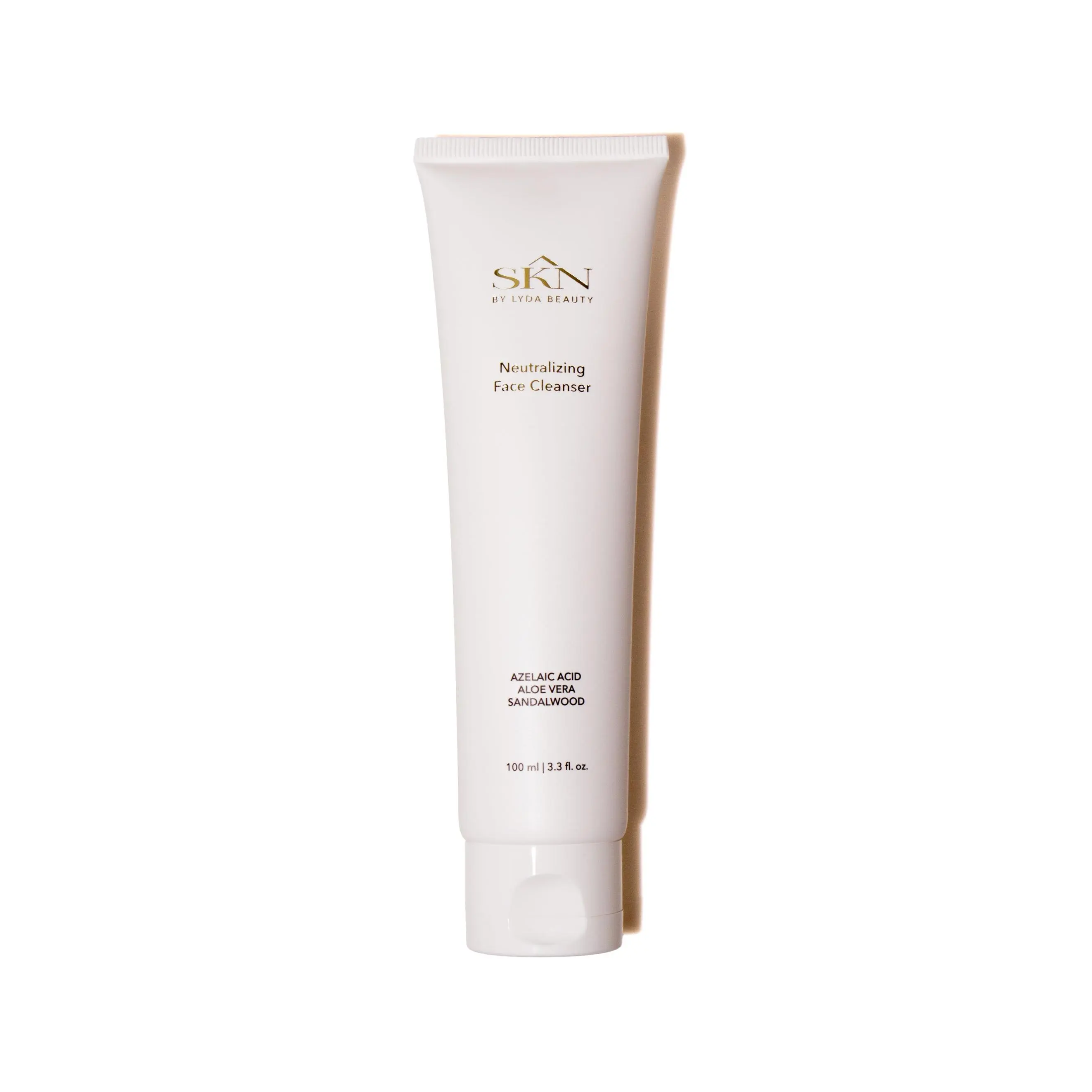 Lyda Beauty Neutralizing Facial Cleanser - Azelaic Acid & Aloe Vera Infused Creamy Gel, Moisture-Boosting Daily Use Formula for Balanced Skin, Radiant Soft Skin Support for Smooth Routine Fresh Clean Feel
