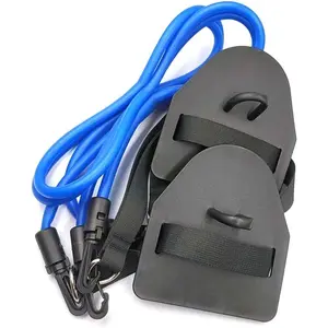 Swim Training Equipment for Adults Swim Paddles Resistance Belt - Pool Tether Cord for Lap Swimming Water Belts for Water Aerobics Exercise