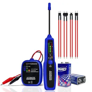Automotive Wire Tracer Electrical Open & Short Finder Circuit Tester Wire Breaker Finder Fault Probe Kit  Toner Wire  Continuity Test for DC 6-42V