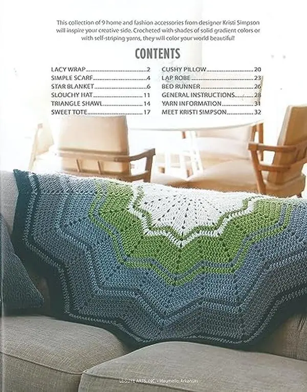 USED Book - Stripe It Your Way Crochet for Home & Fashion by Simpson, Kristi (Paperback) - english