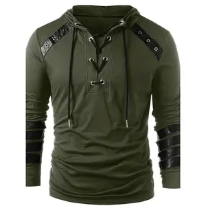 Grid Wardrobe Plus size men's hoodie with drawstring-Casual & sporty pullover for spring, fall, and winter | machine washable polyester, fleece lined hoodie, plus size