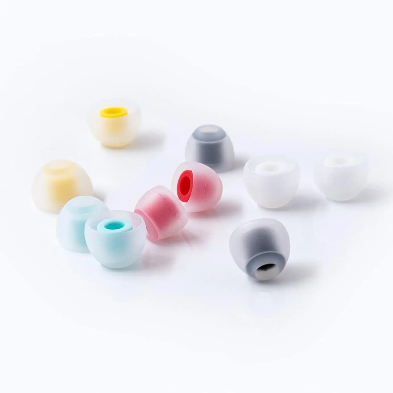 Silicone Ear Tips, 5 Pairs Earbuds for KZ ZST ZS10 PRO ZS10 PRO X AS10 ZSN ZSN ZSN PRO X ZSN PRO ZS10 PRO2 TANGZU WAN'ER Wired Headphone, Earphone Accessories, Audio, Earbud Fit