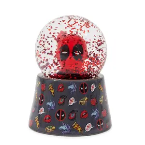 Marvel Deadpool 3-Inch Mini Light-Up Snow Globe