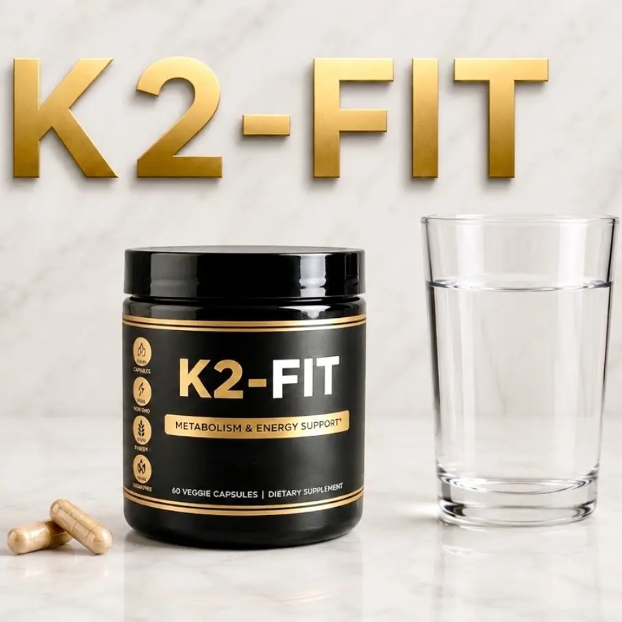 K2-FIT Daily Wellness Capsules-Metabolism & Energy Support