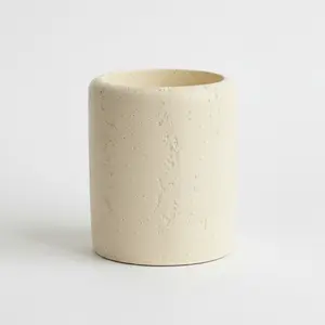 Travertine Pen Holder Luxury Desk Organizer