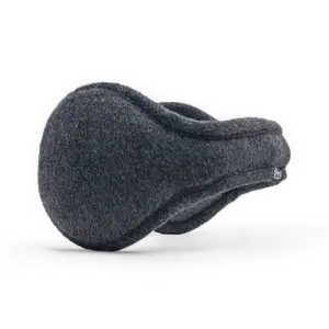 Chesterfield Wool Ear Warmer Men Charcoal Gray