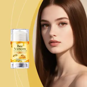 Bee Venom Facial & Neck Moisturizing Cream 40g Turmeric & Vitamin Easy Absorption  Face Neck Care Stick Bee Venom Firming & Wrinkle-Reducing