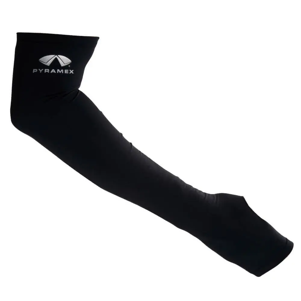 Pyramex Moisture-Wicking Cooling Sports Arm Sleeves, 1-Pair Protective Sleeves for Sports & Outdoor Use, Protective Sleeve, Sports Arm Sleeve