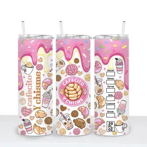 Sprinkle Drip Cafecito y Chisme 20oz Tumbler