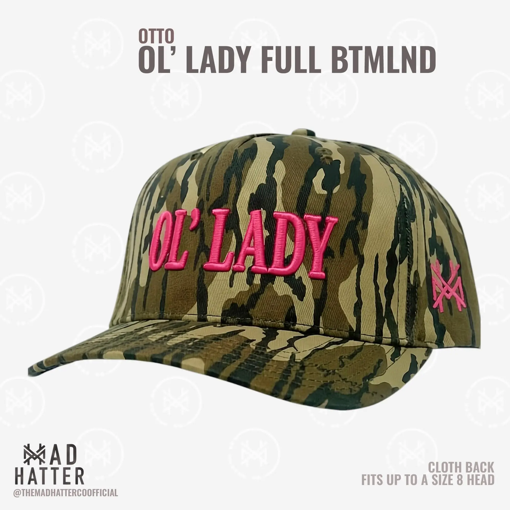 Retro Full Bottomland (Pink Stitch)