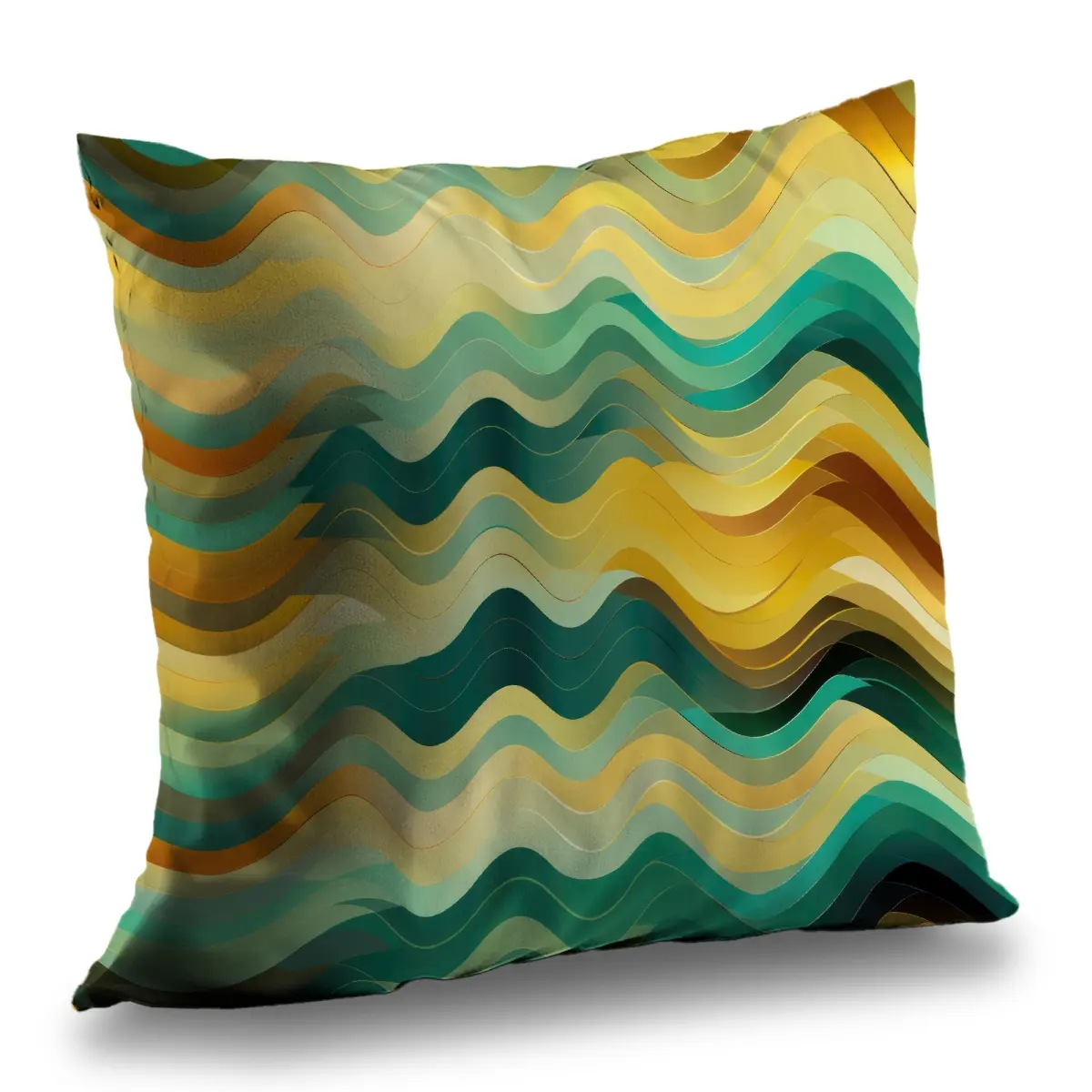 MWW C1PC16164V1B26 16x16 in. Bright-Colored Standard Yellow Polyester Twill Throw Pillow, Rich By Design, for Home Decor, Bright-Colored Standard Pillows