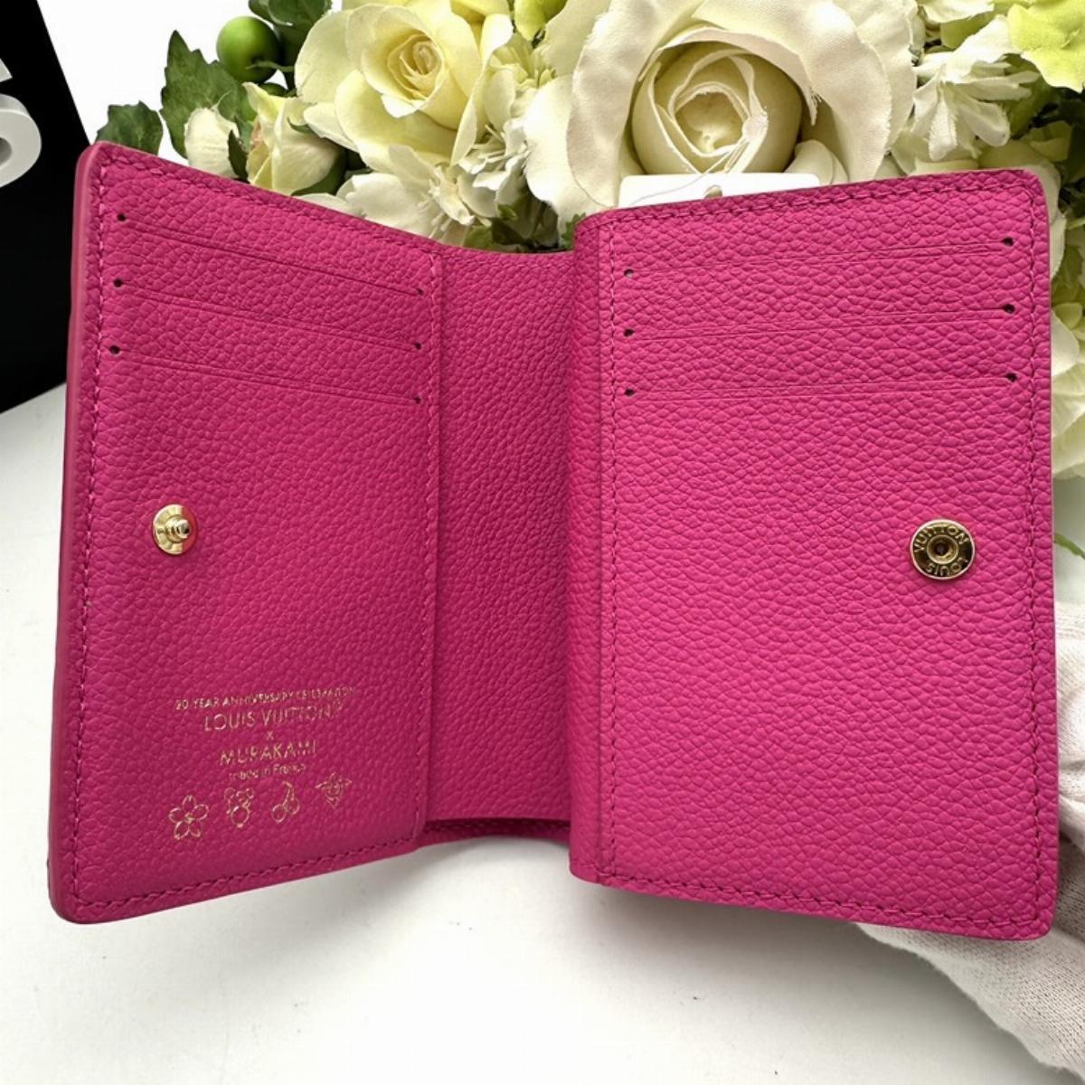 Pre-owned Louis Vuitton As Shown Mini Bags x Takashi Murakami Monogram Empreinte Victorine Wallet 2120900011130