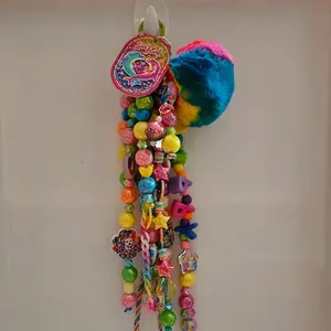 LISA FRANK JUNK KEYCHAIN