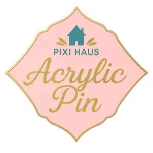 Acrylic Pin Bundle of 5