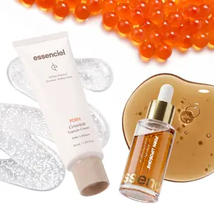 Essenciel PDRN Salmon DNA Skincare Set – Liposome Serum + Ceramide Capsule Cream | Barrier Repairing, Hydrating, Plumping & Skin Renewal | Cares for Look of Fine Lines, Dull & Dry Skin | For Youthful Glass-Looking Skin (30ml + 50ml)