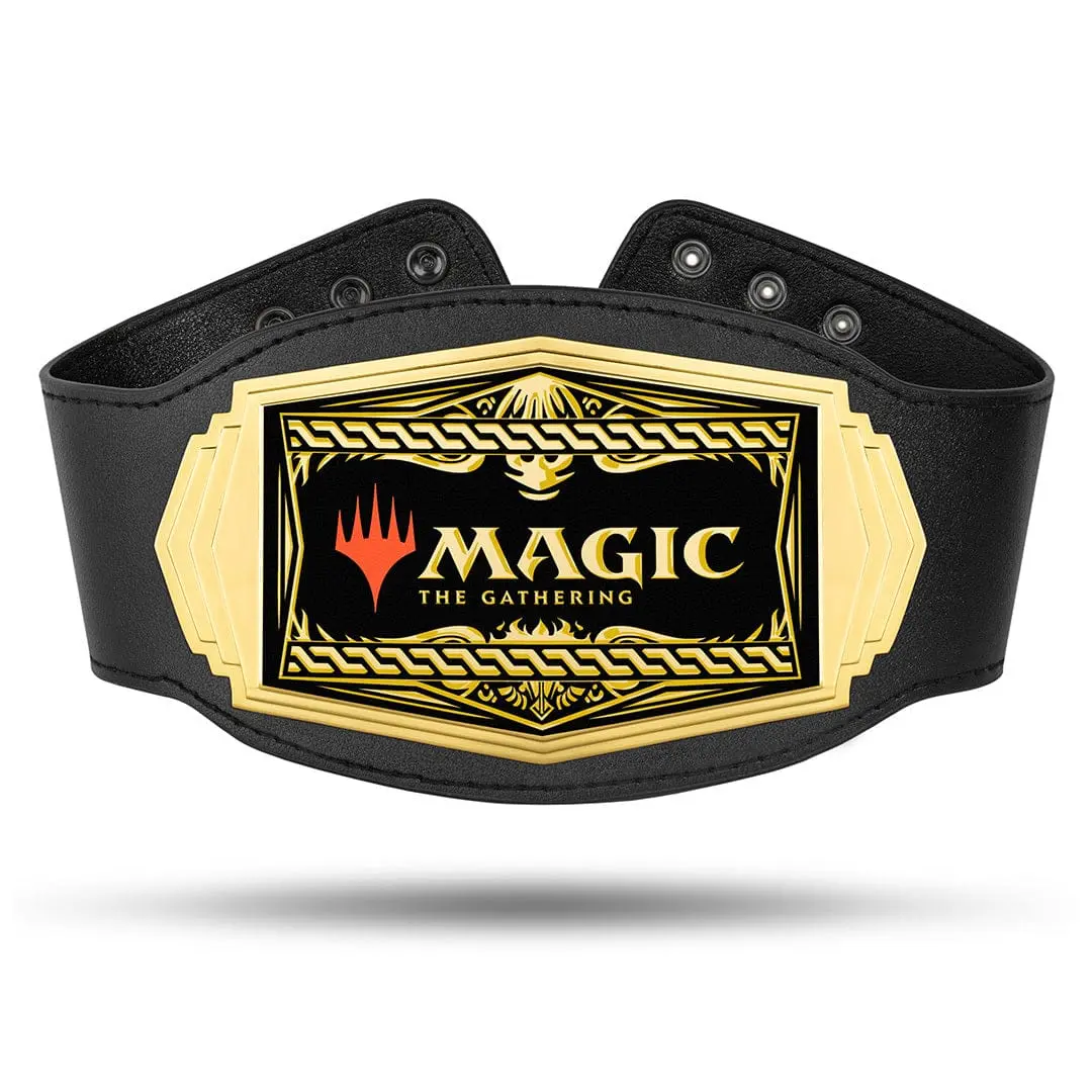 Magic: The Gathering Mini 1lb Championship Belt - Bold Mini Format Collectible Trophy for MTG Tabletop Game Wins