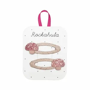 Glitter Toadstool Clips – Sparkly Mushroom Hair Clips for Girls | Fairy Forest Accessories