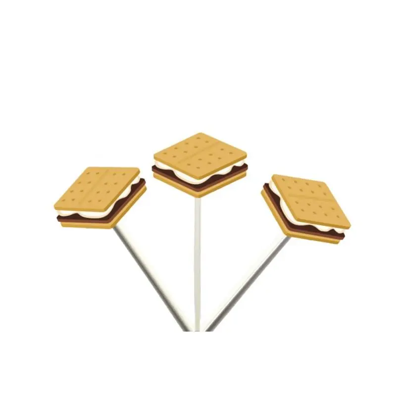 S'mores Cupcake Toppers, Camping Cupcake Toppers, S'mores Cupcake Toppers, Camping Cake Toppers, Camping Party Supplies, Camping Decorations