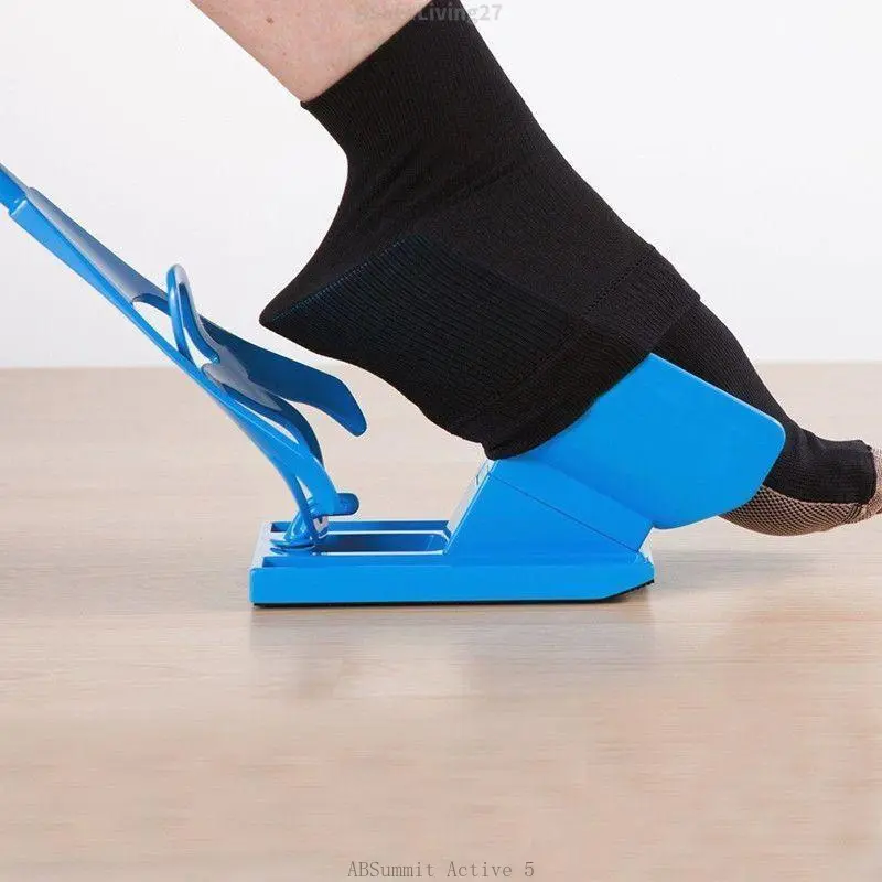 Sock Slider, Sock Auxiliary Tool for Elderly, Pregnant Women & Diabetic Patients, Foldable Sports & Outdoor Accessories for TravelASageLiving27ABSummit Active