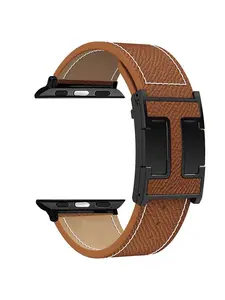 Magnetic Leather Watch Band, Leather Watch Strap for Women, Smartwatch Buckle, Premium Designer Style, Adjustable Length 165-215mm, Mother's Day Gift