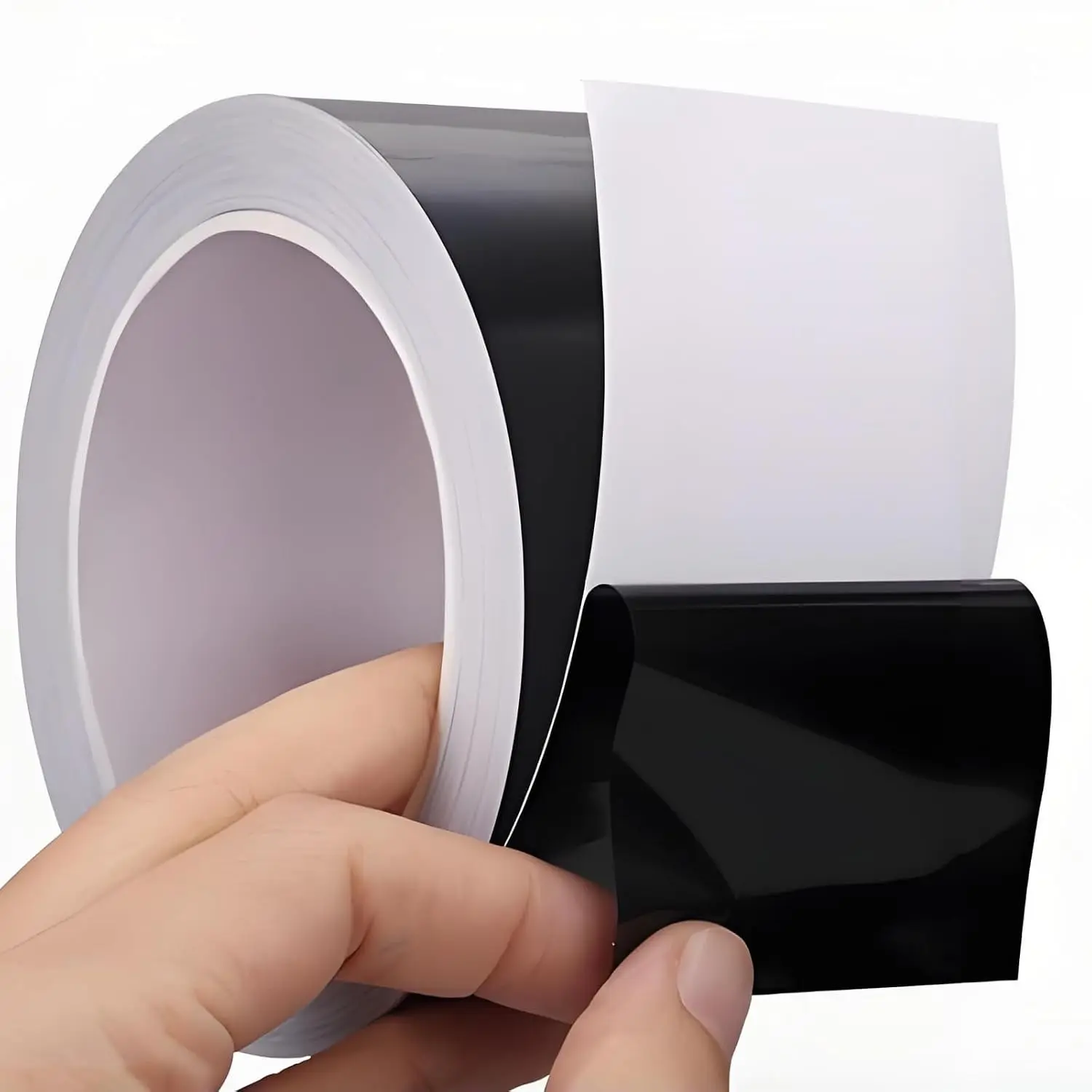Blackout Tape 2inch x 66 Feet 100% Full Light Blocking Black Out Masking Tape for Electronics Cover LED Indicator Shielding Glare Window Shading Lamp Strips Shade Backlight Sheet Dimming
