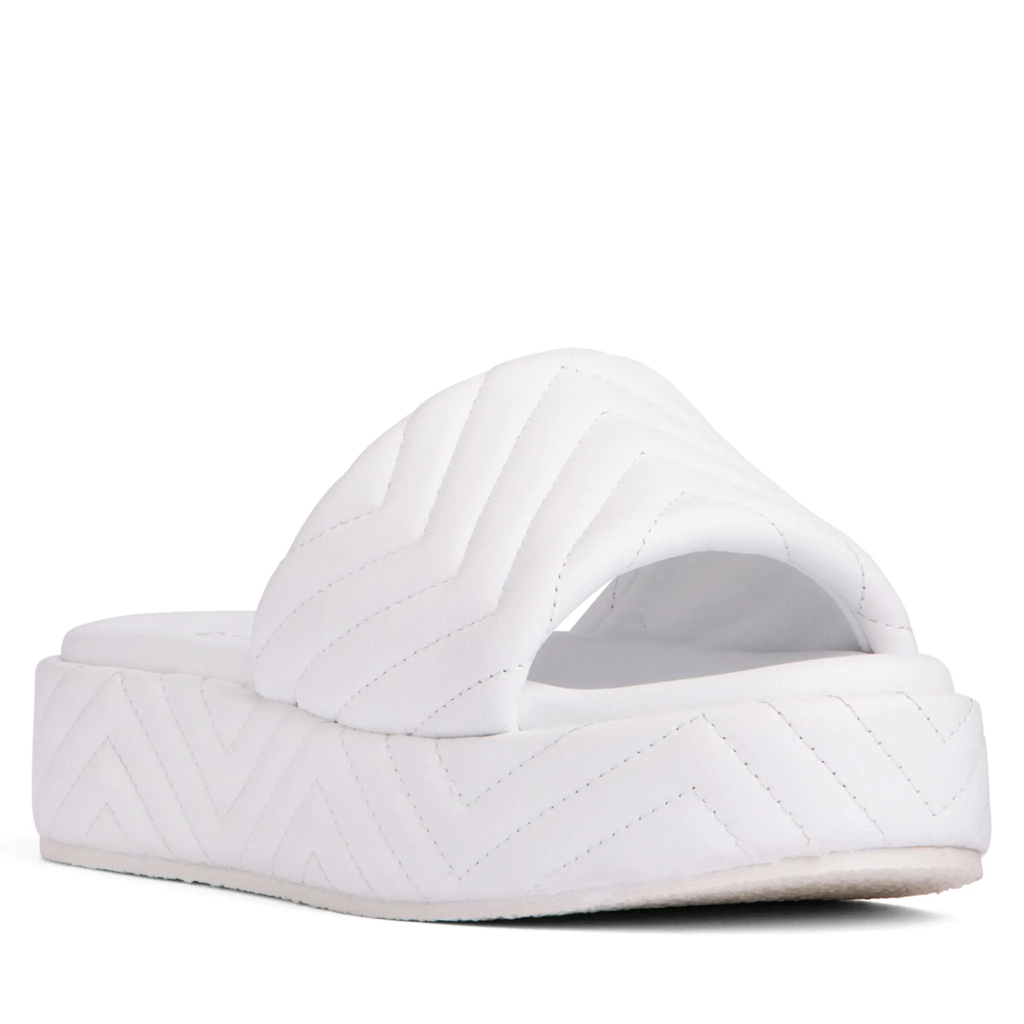 Deedee Platform Leather Sandal