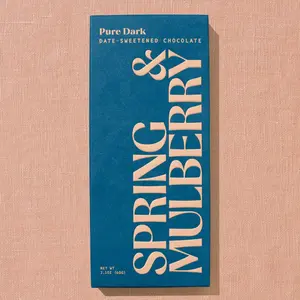 Pure Dark Date-Sweetened Dark Chocolate