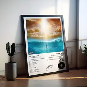 Souled Out Cover Poster - Jhene Aiko Album Cover Wallpaper - Print Poster - Wall Art Decor Room Photo Ornaments Artistic Decoration wall decor posters challengers movie poster fine line poster spore prints evo poster Frames Glossy
