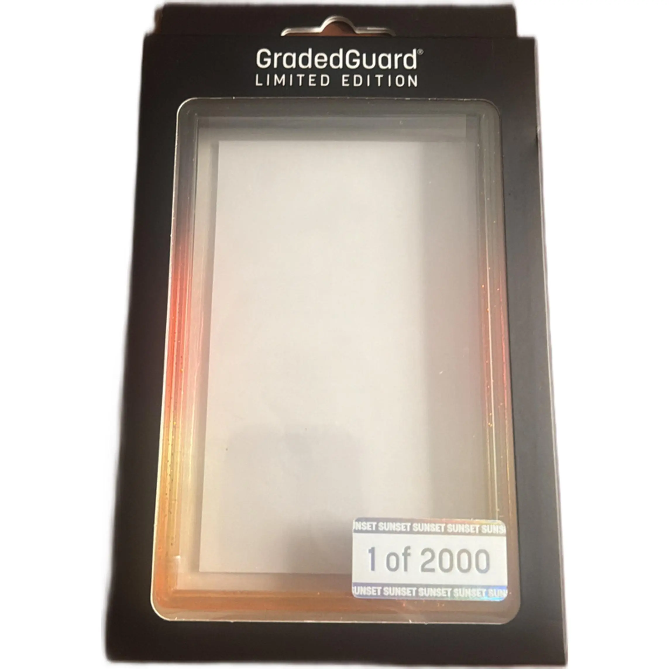 GradedGuard Limited Edition Sunset BGS 1/2000 Made Graded Guard Sunset BGS 1/2000 Made