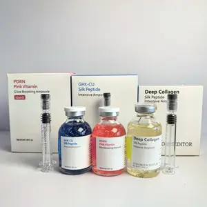 3 Bottles Hometox Trio Skincare Serum Gift Set(PDRN + Deep Collagen +Peptide),Firming,Smoothing,Brighten,Moisture Barrier,Hydrating