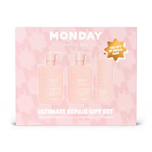 Monday Giftset - Repair 12oz Shampoo & Conditioner Set & Repair 5.1oz Leave-In Conditioner Monday Giftset - Repair 12oz Shampoo & Conditioner Set & Repair 5.1oz Leave-In Conditioner