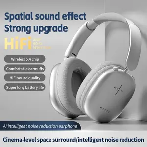 Wireless Over-ear Headphone, Foldable Design Wireless Headphone, Lightweight Design Headset with Deep Bass & Long-lasting Battery, Audio