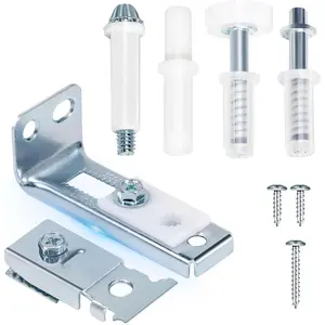 Swiilpo Bifold Door Hardware Repair Kit, 1-Pack Bifold Closet Door Hardware Kit Folding Door Hardware Repair Replacement Tool Kit,By Traiisutor