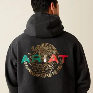Men's Ariat Mexico Flag Lockup Hoodie