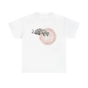 Tiger Drinking Tee | Tiger Graphic T-Shirt, Vintage Tiger Illustration