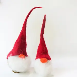 Holiday Gnome in Handmade Felt