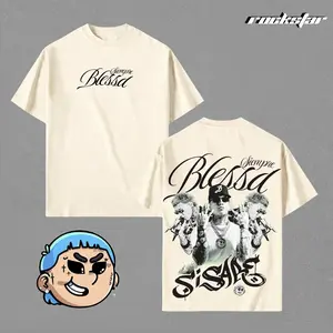 Blessd Siempre Blessd Si Sabe Graphic T-Shirt, Oversized Cotton Tee, Latin Trap Reggaeton Streetwear Shirt, Music Unisex